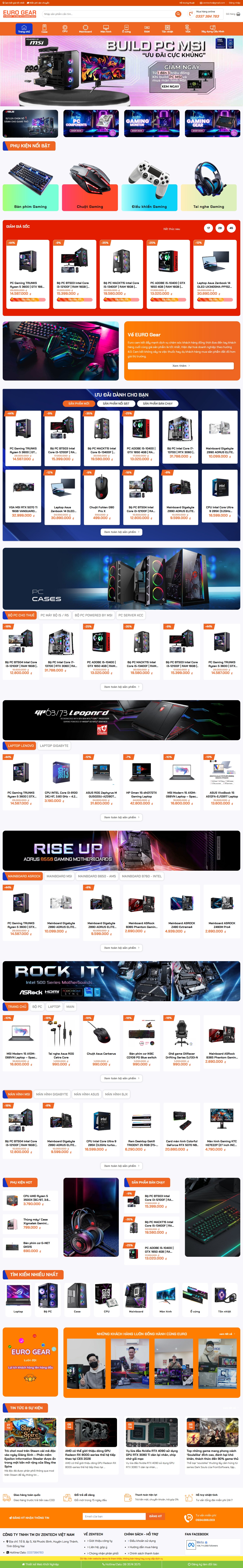 Theme wordpress bán máy tính 09
