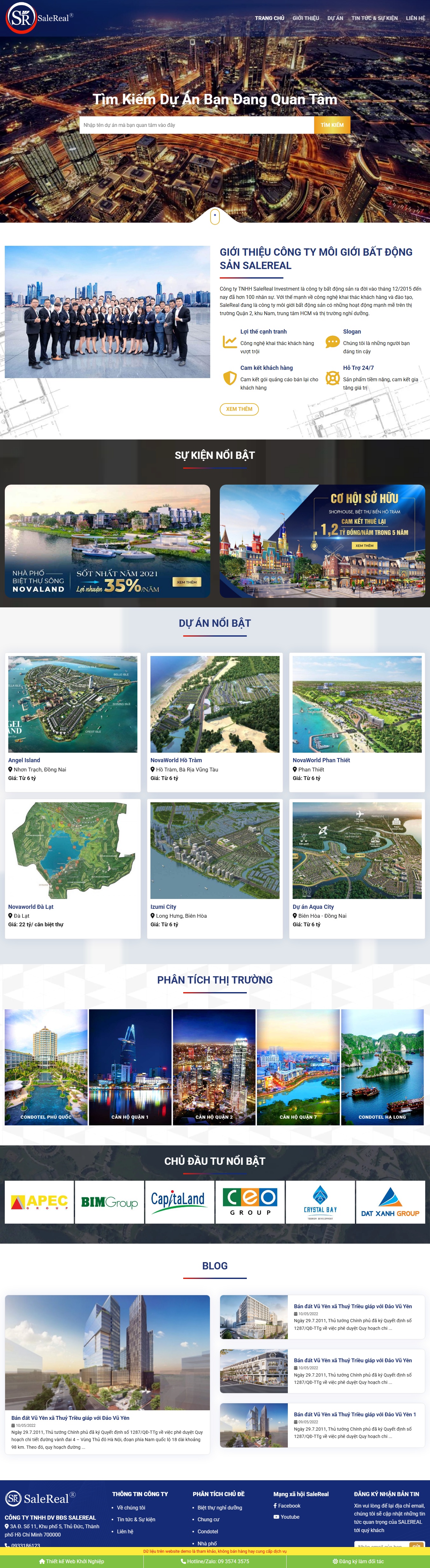 Theme wordpress bất động 073