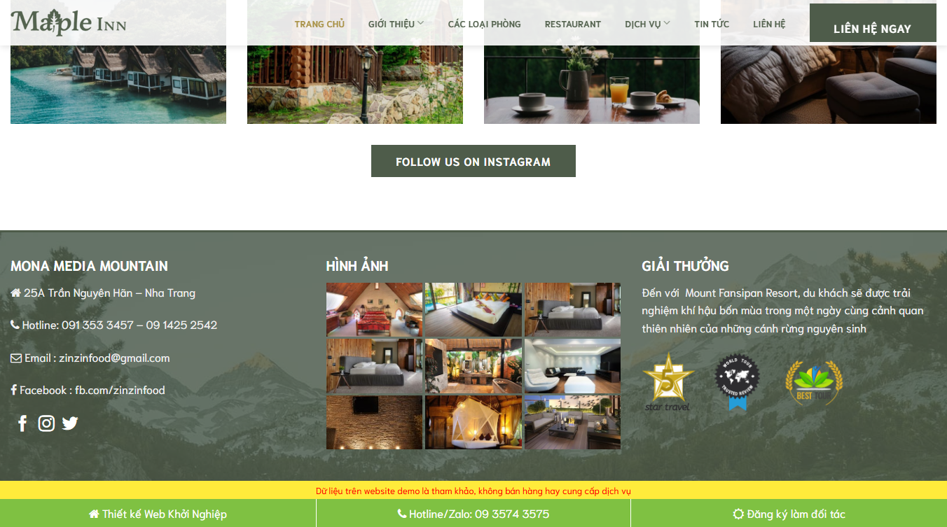 Giao diện Theme WordPress khách sạn Hotel 04 - Quản lý booking phòng hiệu quả