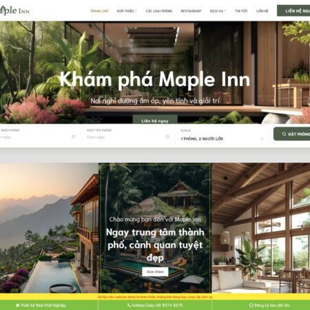 Theme wordpress khách sạn - hotel 06