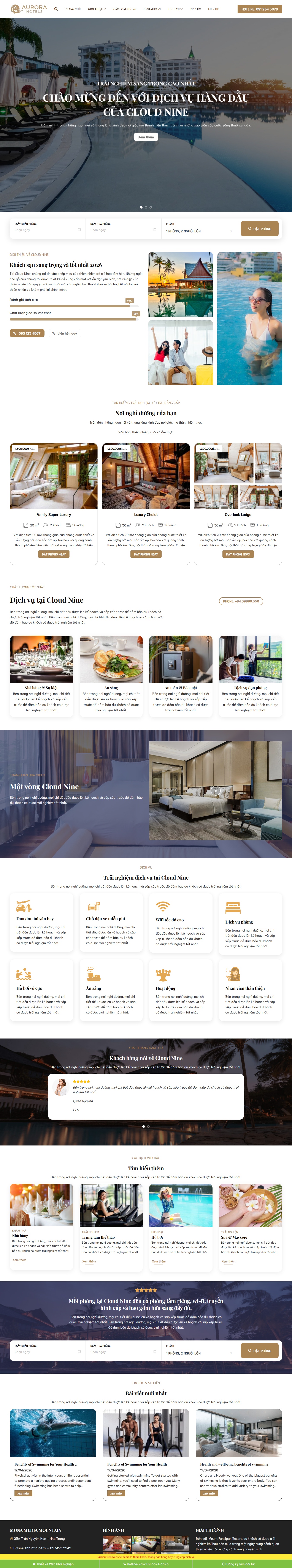 Theme wordpress khách sạn - hotel 05