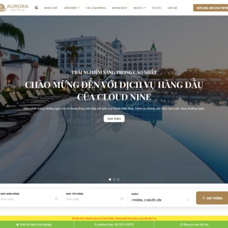 Theme wordpress khách sạn - hotel 05