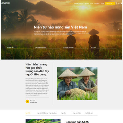 Theme wordpress bán nông sản 06