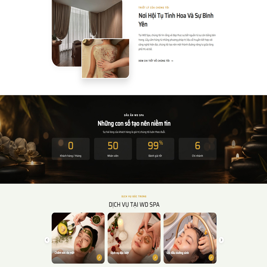 Theme wordpress dịch vụ spa 17