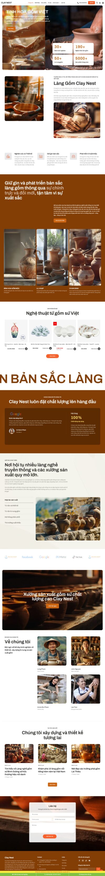 Theme wordpress bán gốm sứ 03