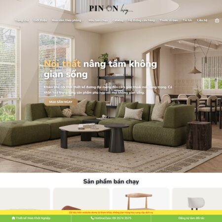 Theme wordpress bán nội thất, sofa 03