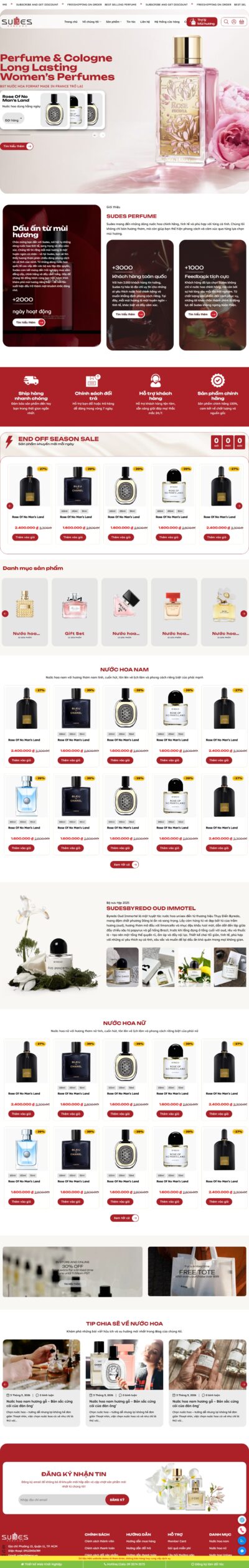 Theme wordpress bán nước hoa 02