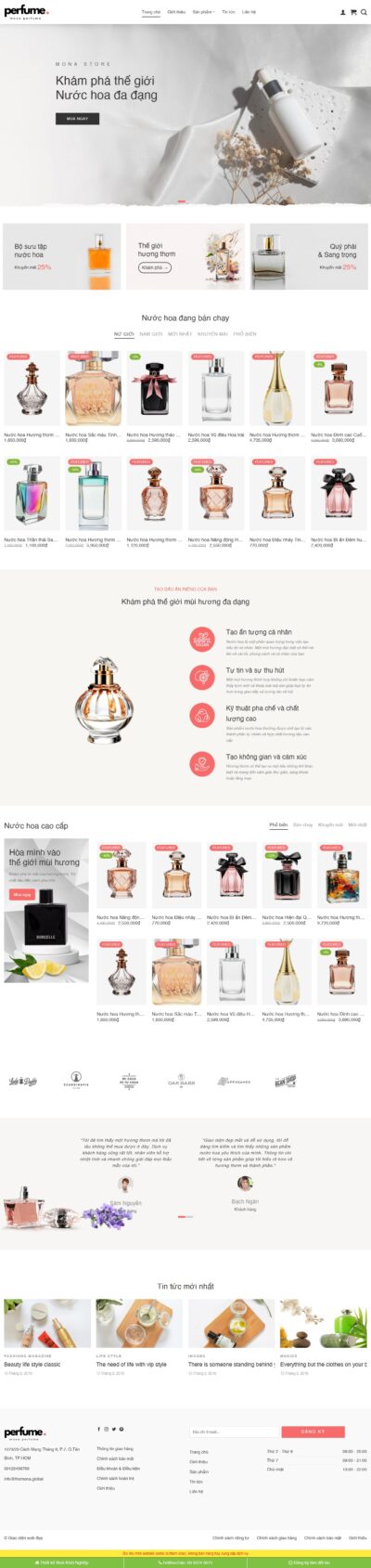 Theme wordpress bán nước hoa 03