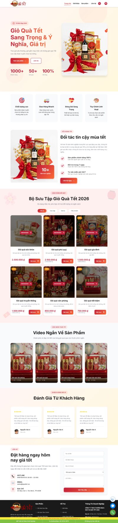 Theme wordpress bán quà tết 02