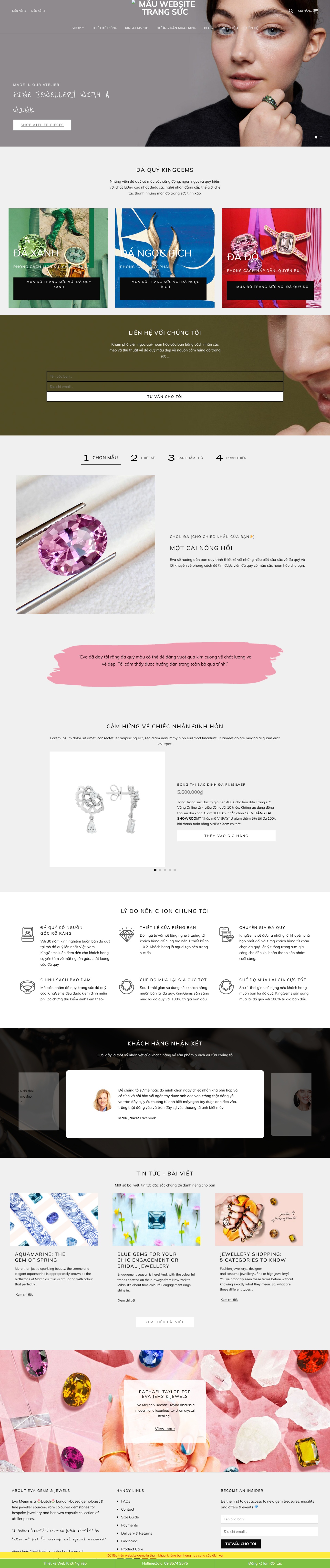 Theme wordpress bán trang sức 03