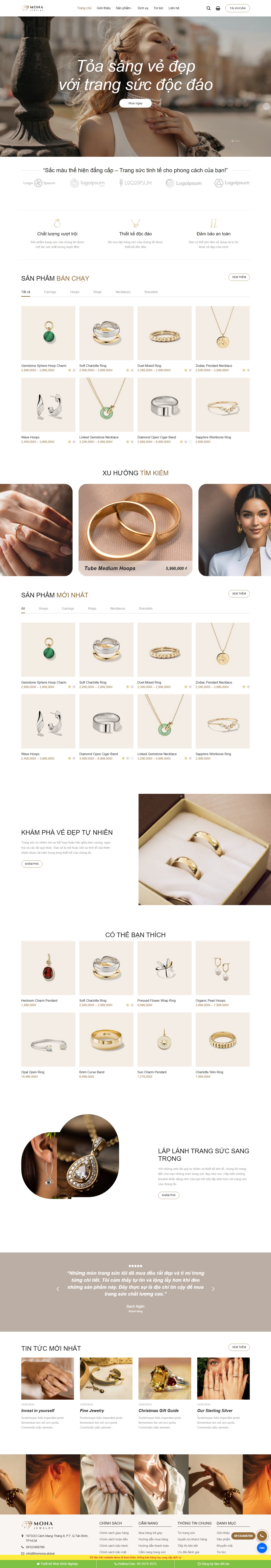 Theme wordpress bán trang sức 04