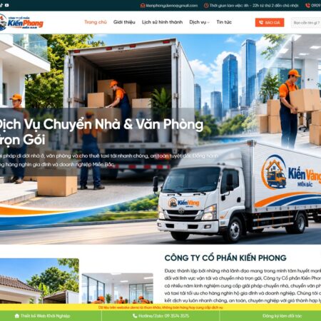 Theme wordpress Dịch vụ dọn nhà 01