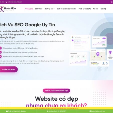 Theme wordpress dịch vụ Seo