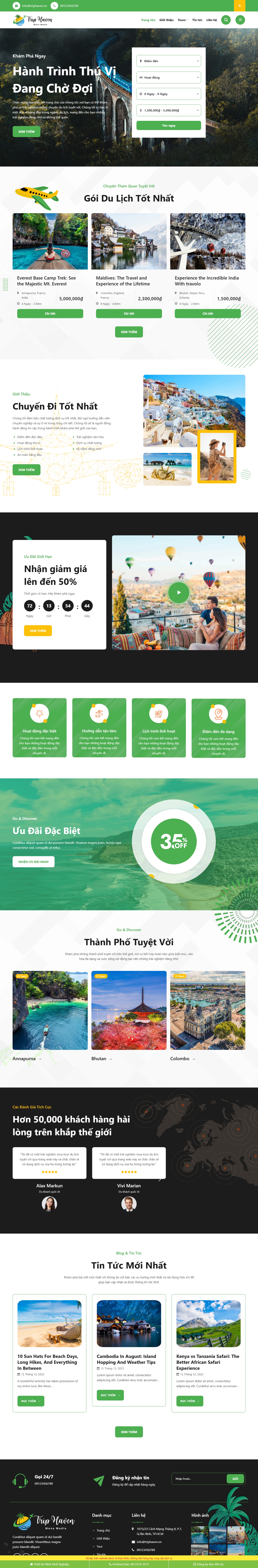 Theme wordpress du lịch 35