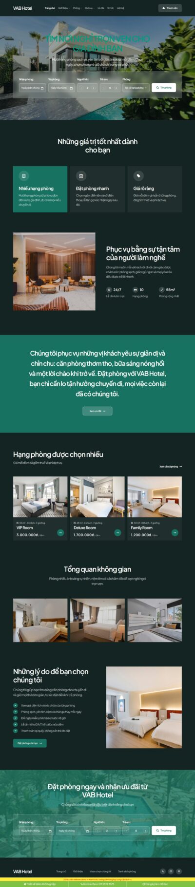 Theme wordpress giới thiệu khách sạn 09