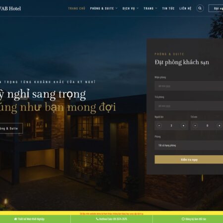 Theme wordpress khách sạn 08