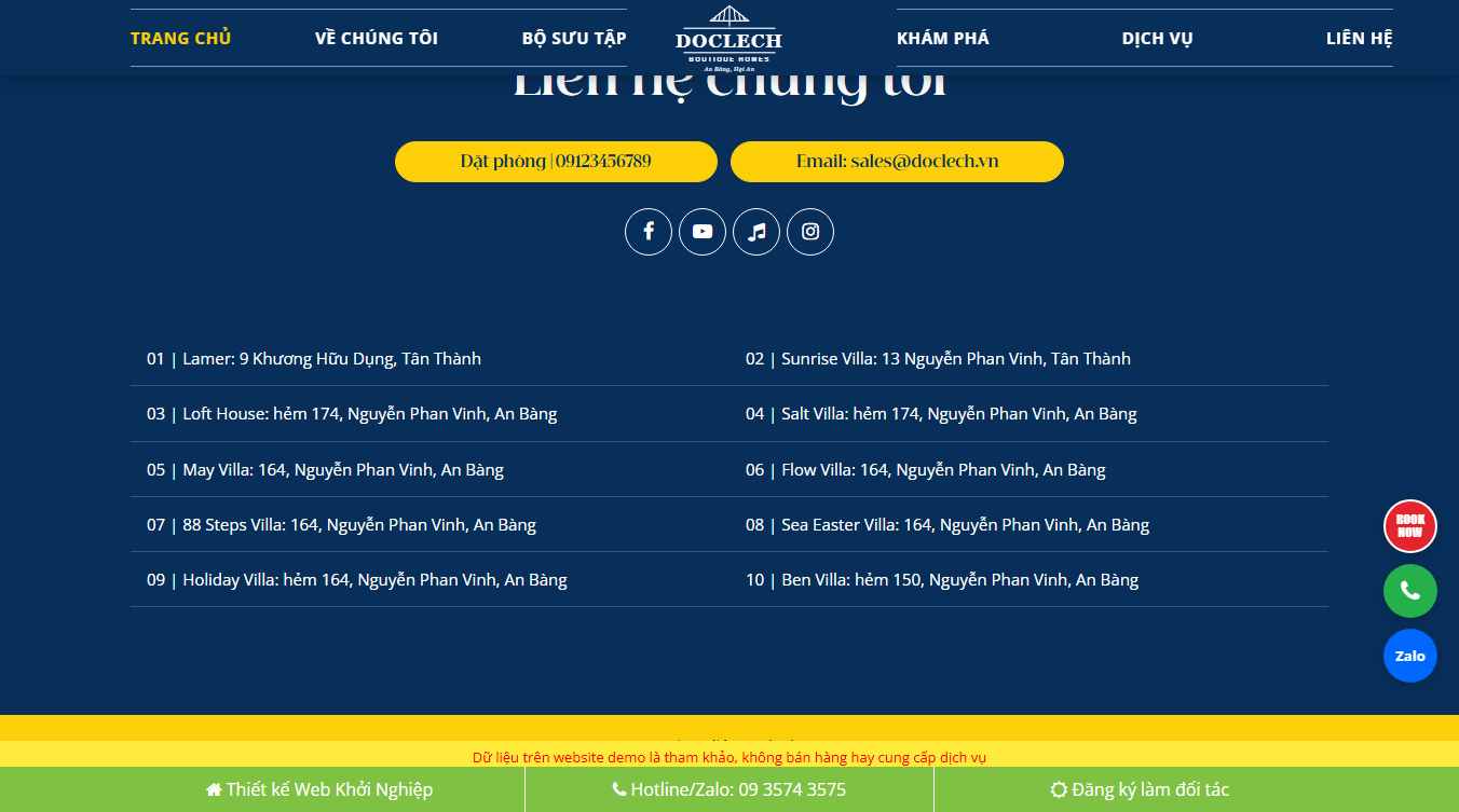 Theme WordPress khách sạn 10 - Quản lý booking hiệu quả