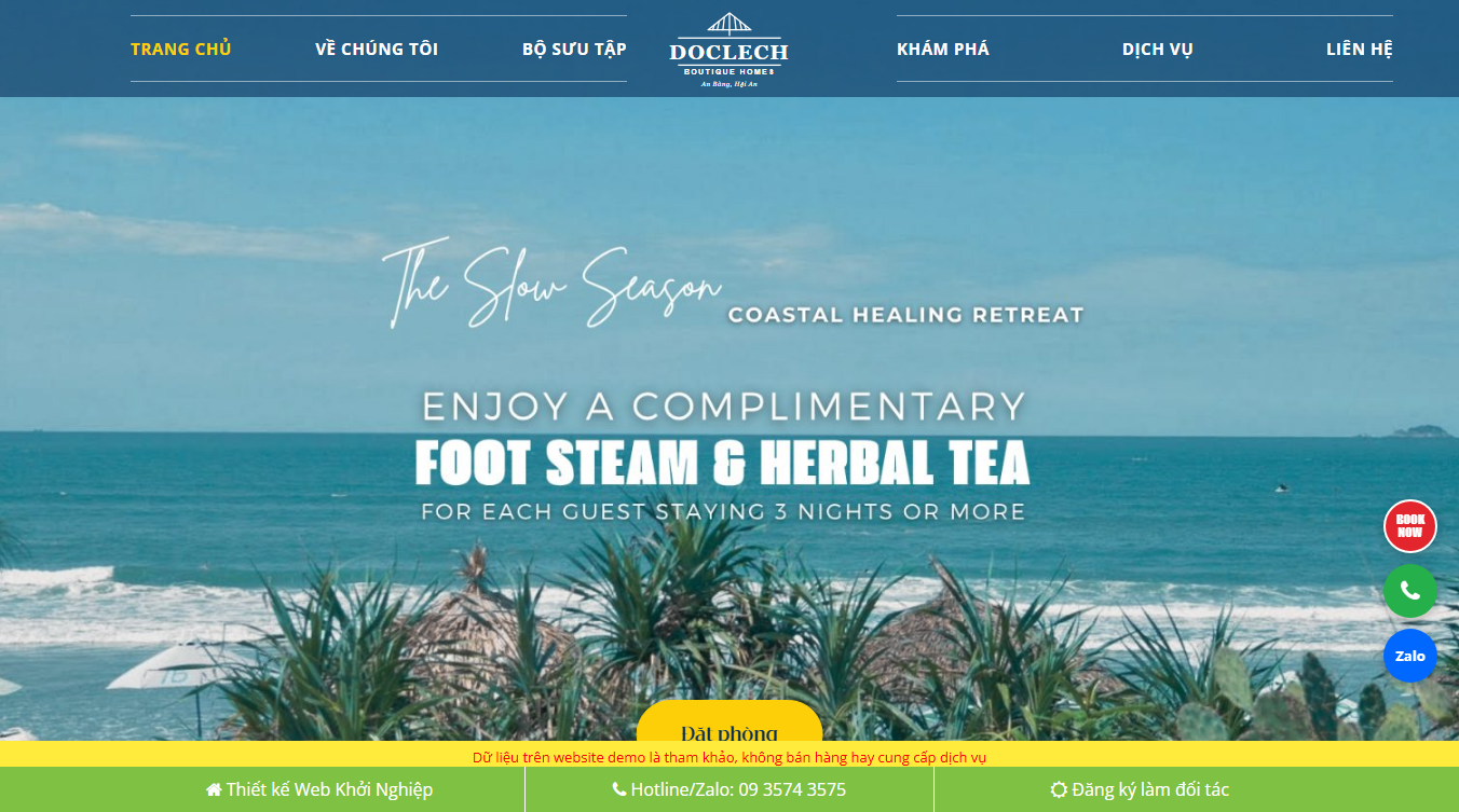Theme WordPress khách sạn 10 - Giao diện chuyên nghiệp