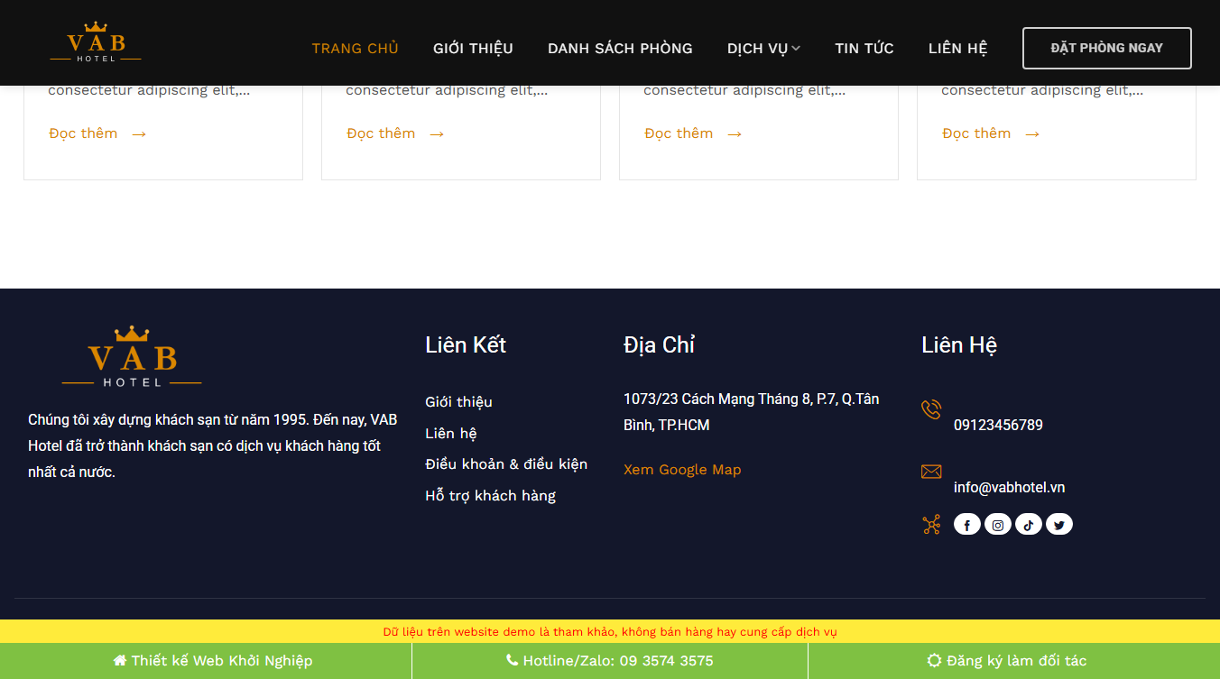 Quản lý khách sạn chuyên nghiệp với Theme WordPress Khách Sạn 11