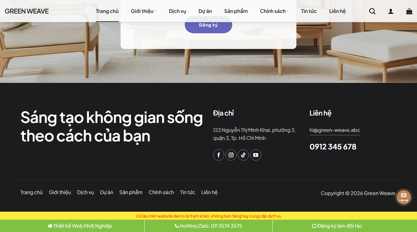 Theme WordPress nội thất 46 - Giao diện quản lý sản phẩm dễ sử dụng
