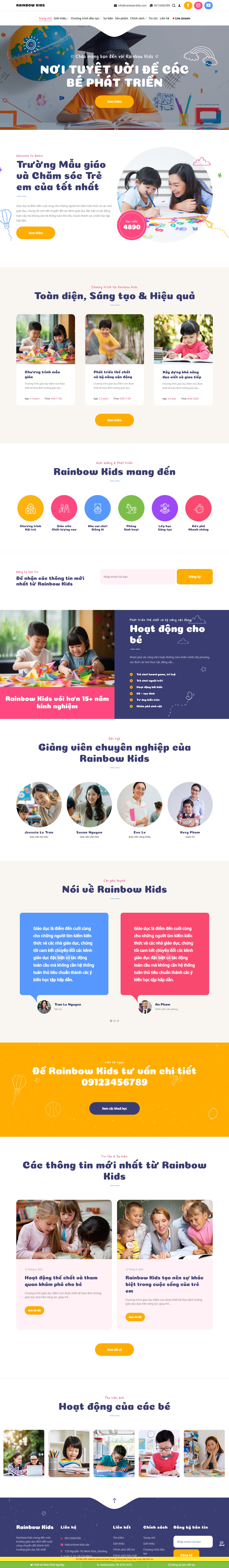 Theme wordpress trung tâm anh ngữ, tiếng anh 03