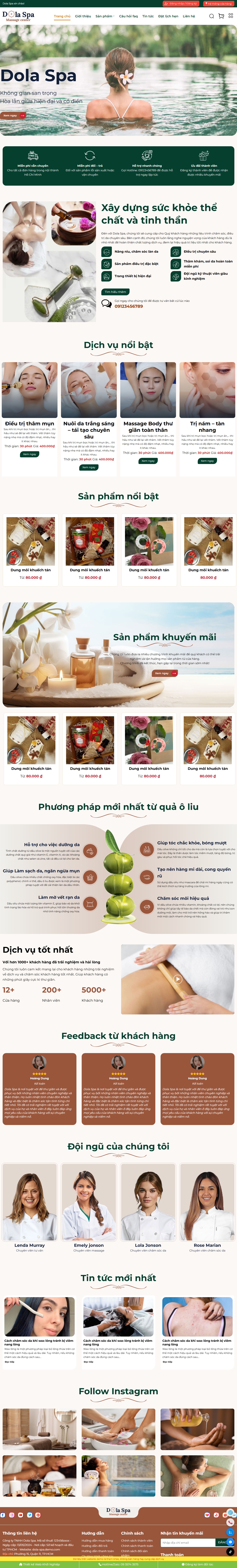 Theme wordpress trung tâm spa 014